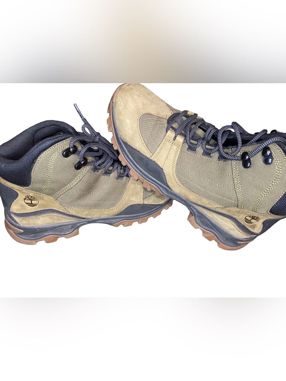 Timberland Men's Hiking Boots US 12W Brown & Black